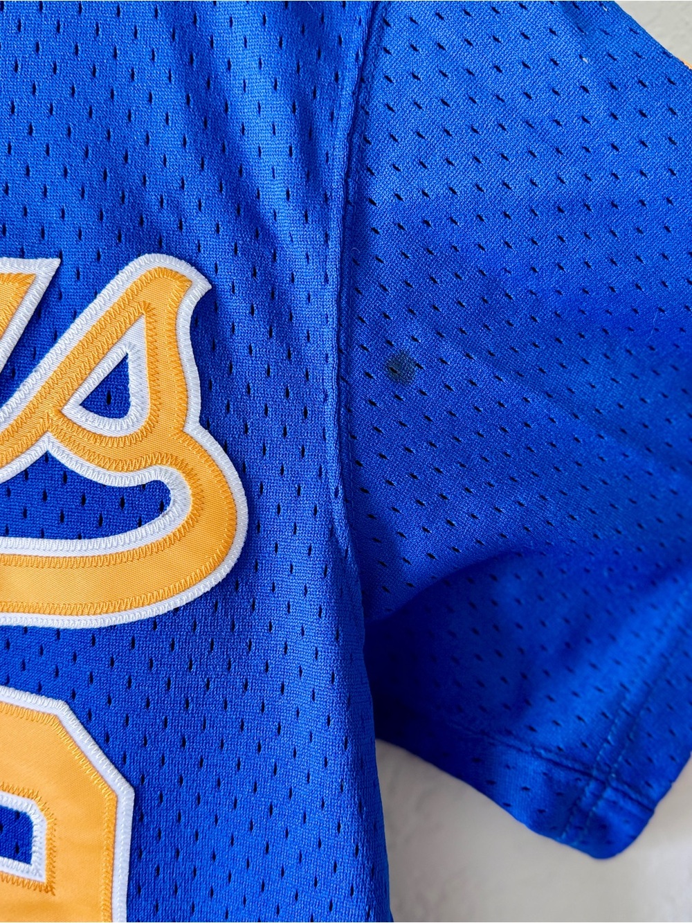 Mitchell & Ness Royal Blue Cooperstown Collection Jersey Patch - Picture 7 of 7